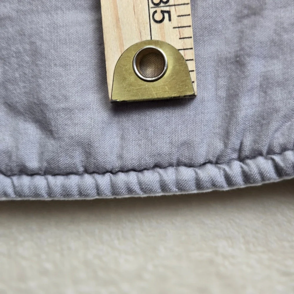 Bee & Willow Home Quilted Floral Pillow Sham King‎ Size Cottagecore Gray